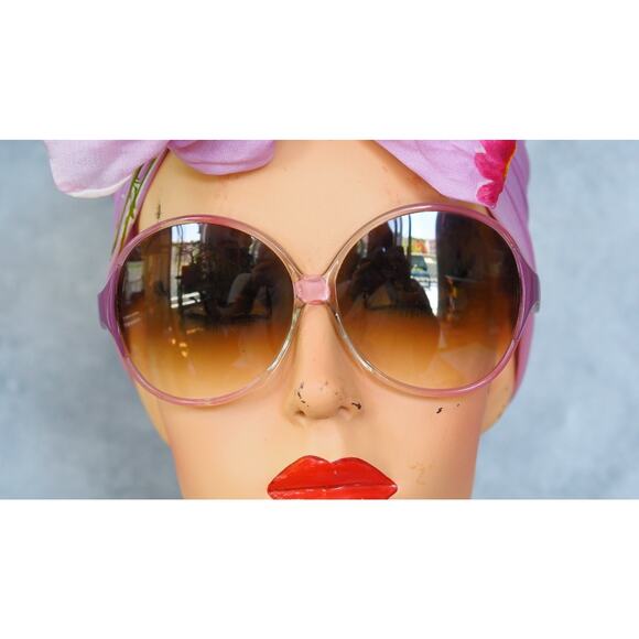 Vintage 1980s Sunglasses NOS Taiwan Multicolor Grandma Retro Festival Boho main image 6